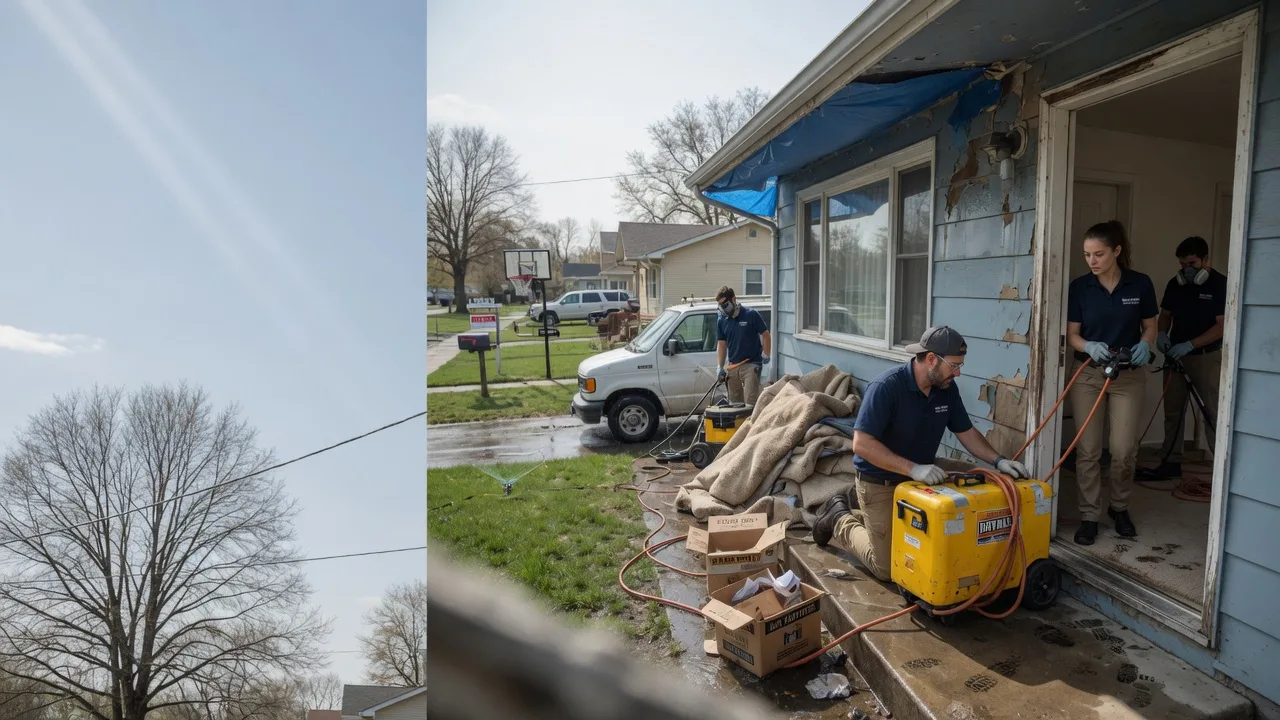 Basement Flood Cleanup in Lewisport, KY near me